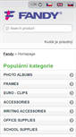 Mobile Screenshot of fandy.cz